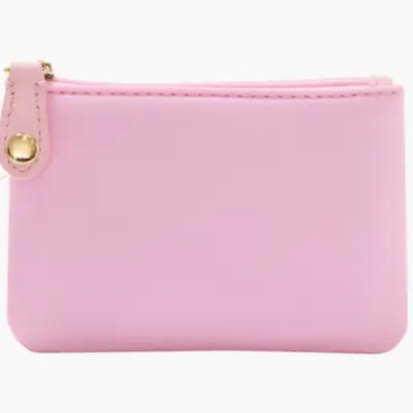 Stoney Clover Lane Coin Purse Cotton Candy Pink Nylon Nwt
